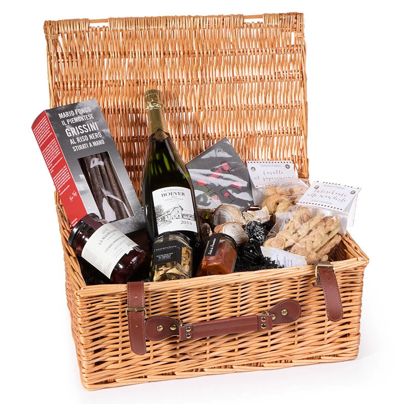 Picknickkorb - Vintage Champagner