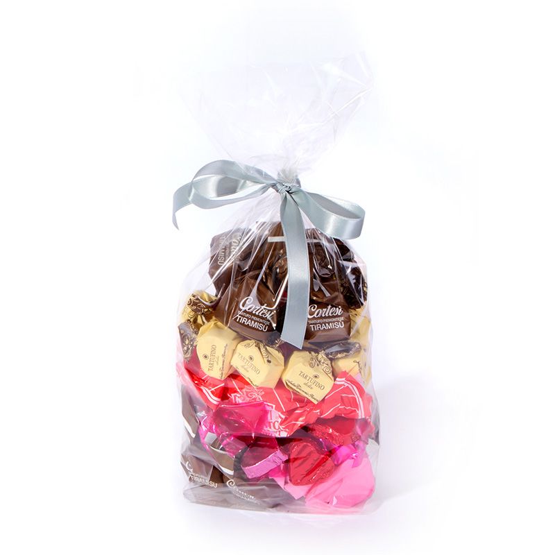 Give Away Schokolade gemischt Rot 500gr.