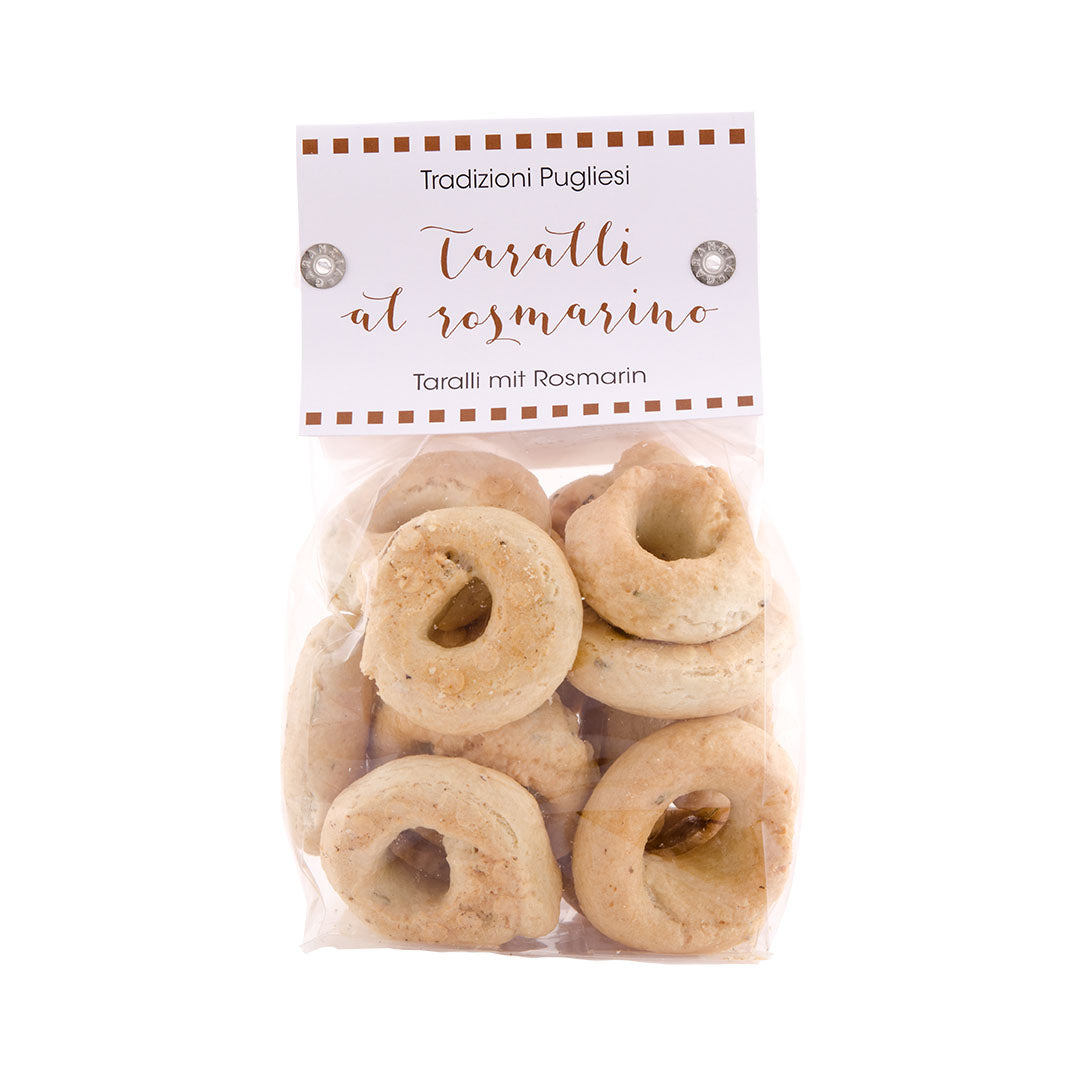 Taralli with rosemary