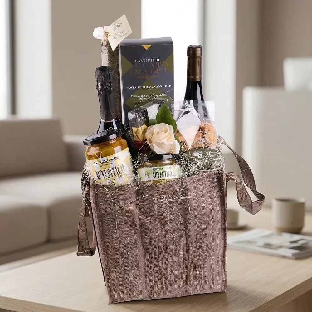 Jubiläumsgeschenk für Mitarbeiter oder Kunden - Themengeschenke > Jutetasche - Vicolo