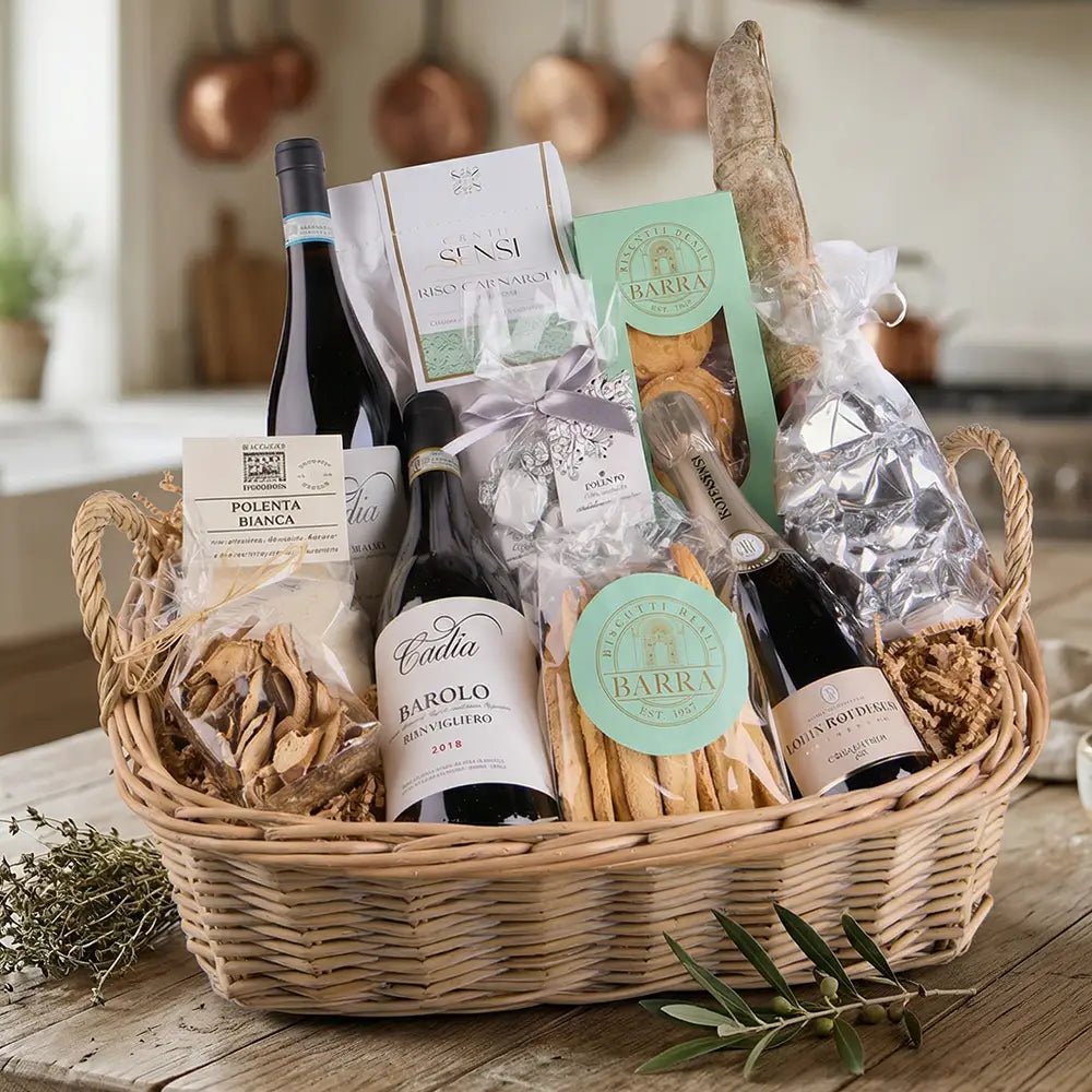 Jubiläumsgeschenk - Gourmet Geschenkkorb - Geschenkkorb - Vicolo