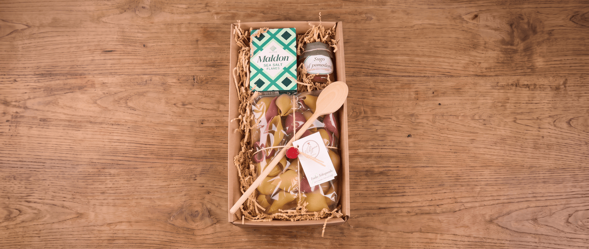 Geschenkkorb glutenfrei kaufen: Glutenfreier Präsentkorb mit Geschenkideen für Menschen mit Zöliakie, vegan & vegetarisch - Vicolo