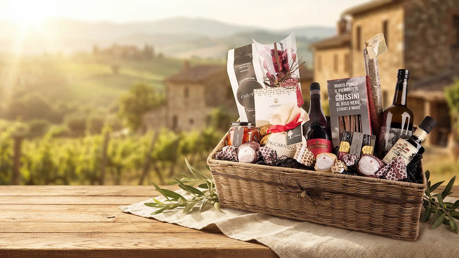 Italienischer Geschenkkorb - Vicolo