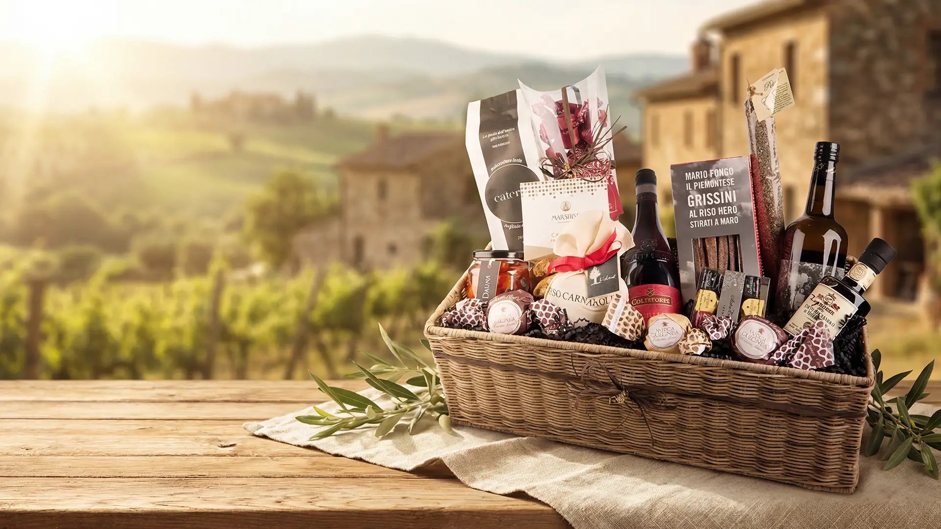 Italienischer Geschenkkorb - Vicolo