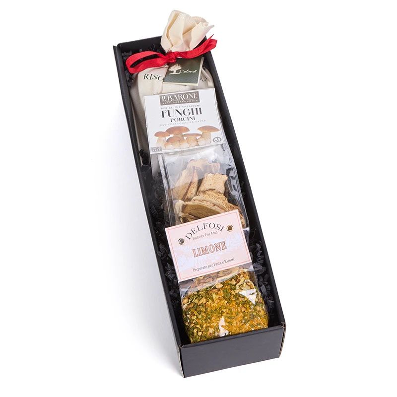 Geschenkbox - Risotti e Funghi