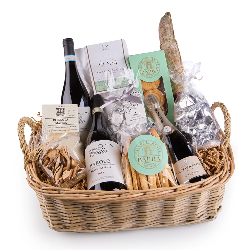 Jubiläumsgeschenk - Gourmet Geschenkkorb