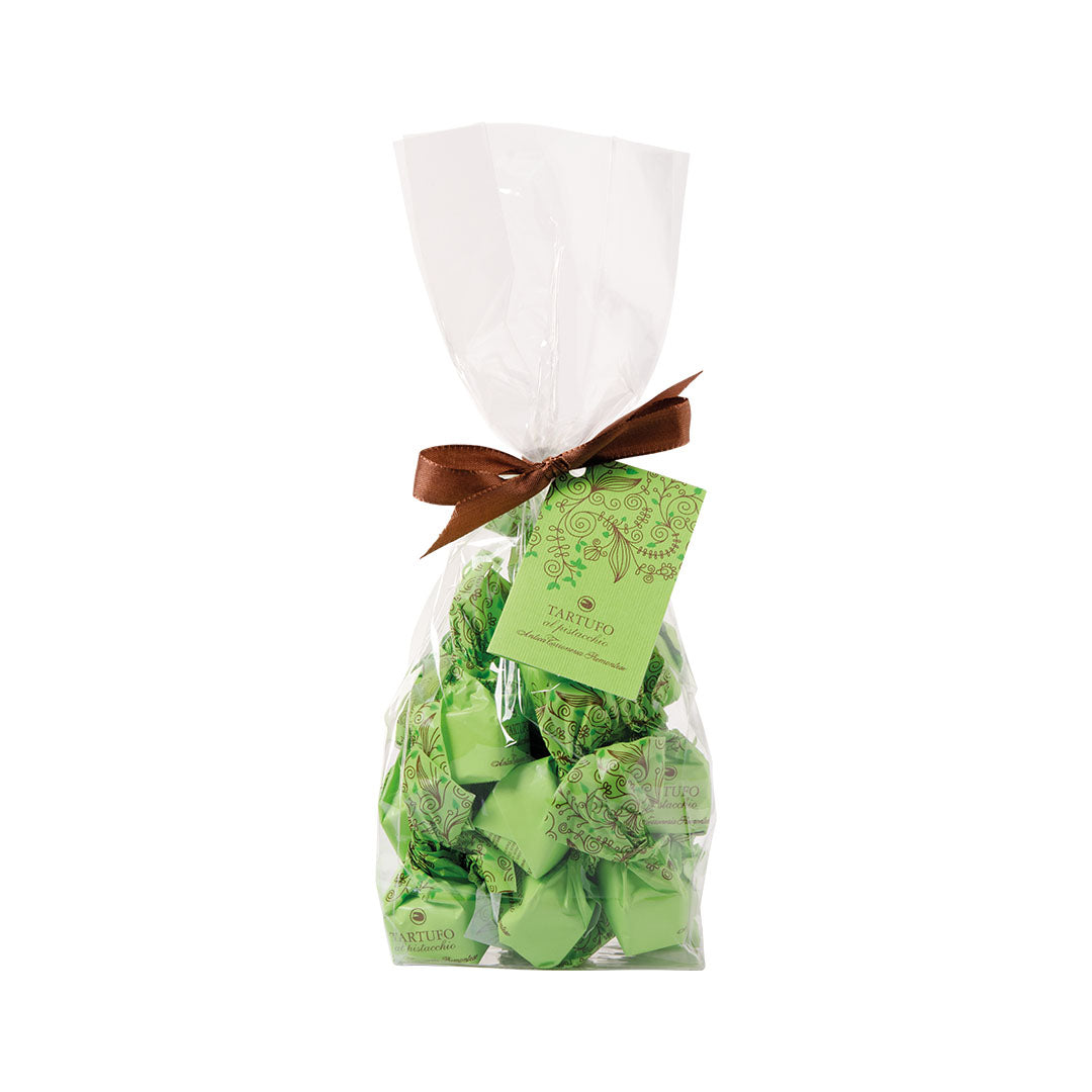 Tartufi dolci piemontesi ai pistacchi