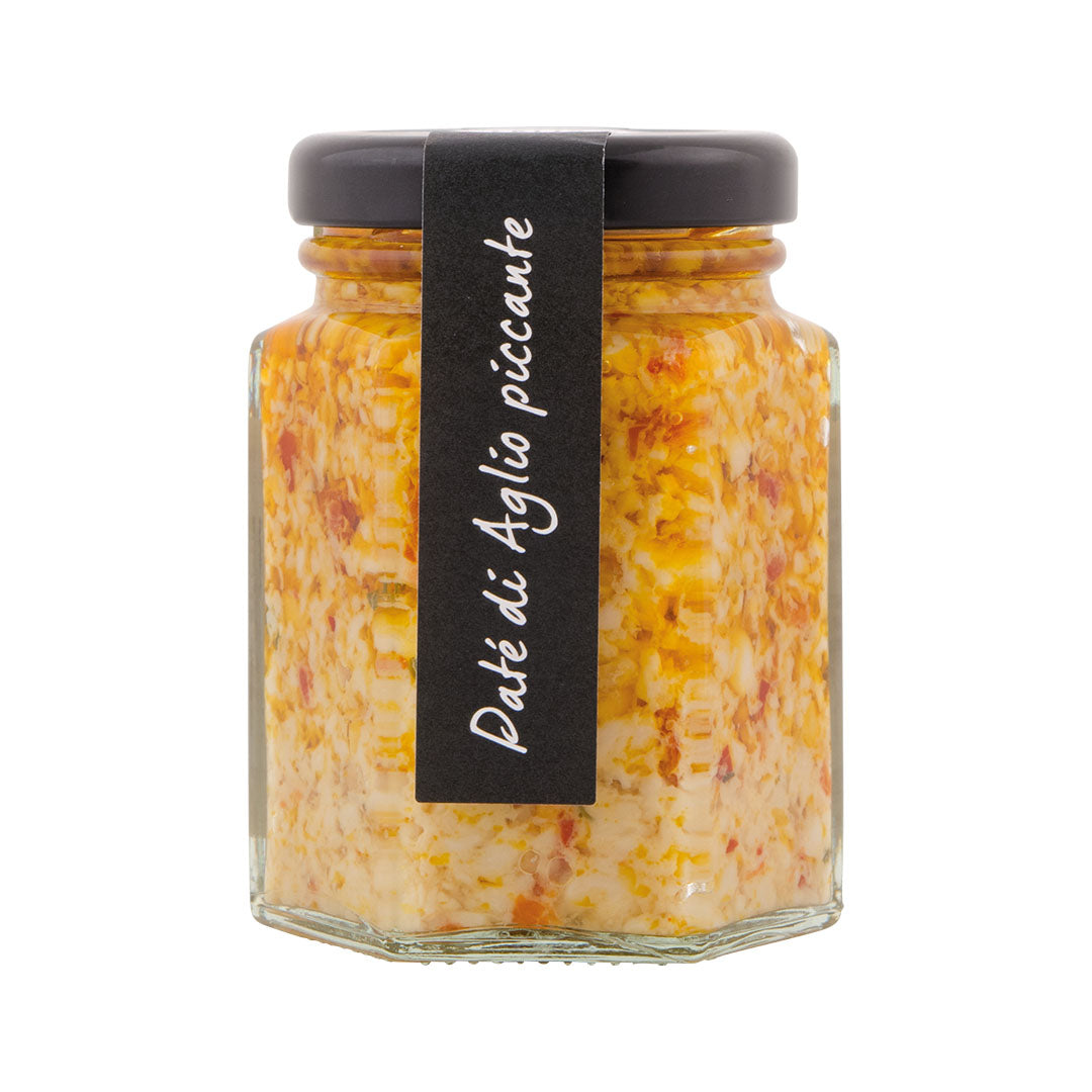 Paté aus Peperoncino und Knoblauch