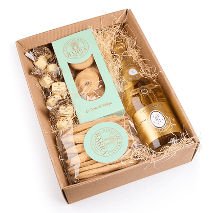 Exklusive Champagner Geschenkbox Gold Edition - Geschenkkorb - Vicolo