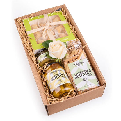 Frischer Genuss – stilvolles Geschenk für besondere Momente - Geschenkkorb - Vicolo