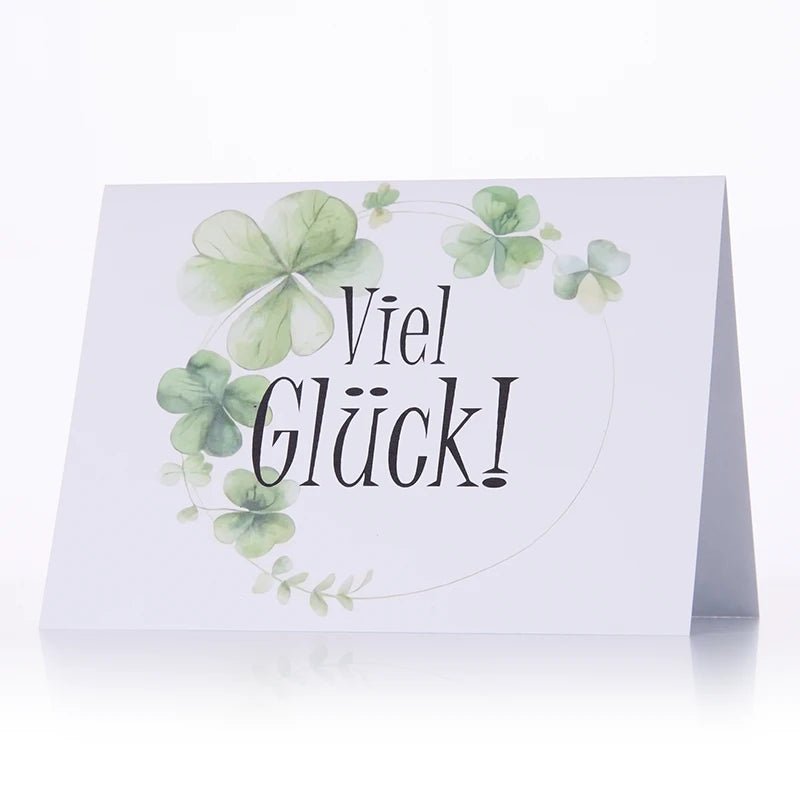 Geburtstags - Karte: Viel Glück - Grusskarte > Geburtstags - Karte - Vicolo