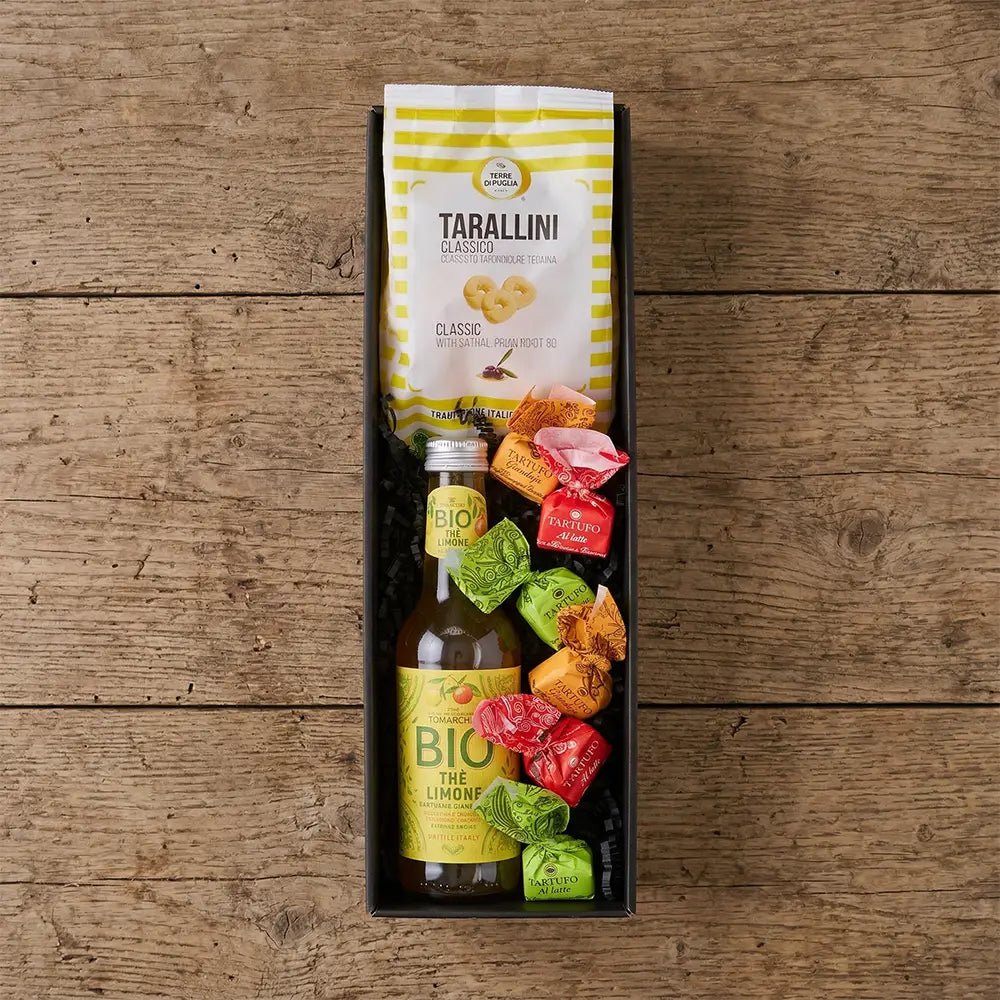 Geschenkbox - süss und salzig - Geschenkkorb - Vicolo