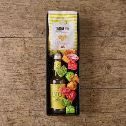 Geschenkbox - süss und salzig - Geschenkkorb - Vicolo