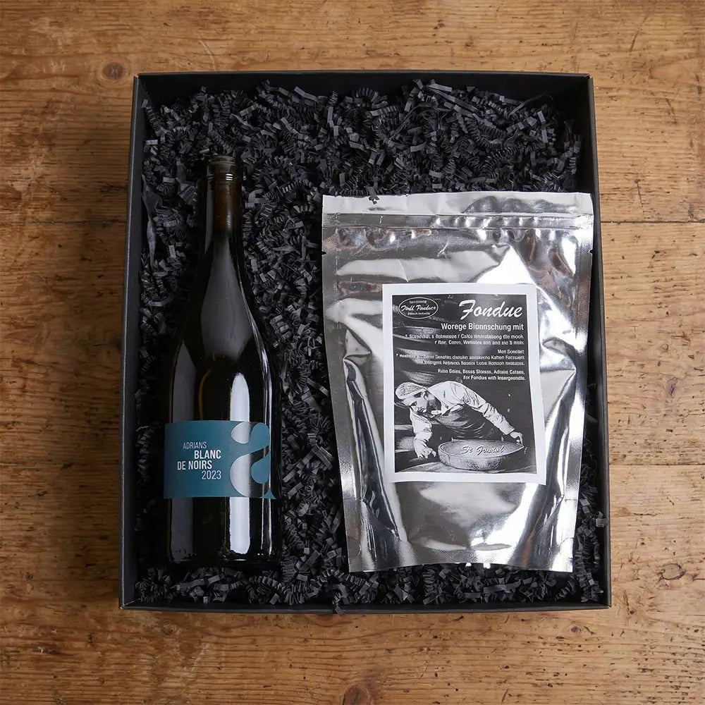Geschenkkorb - Rolf Beeler Fondue (Verfügbar von Oktober bis März) - Themengeschenk > Weihnachten - Vicolo