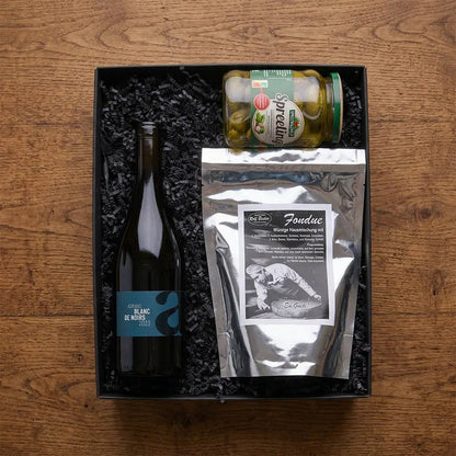 Geschenkkorb - Rolf Beeler Fondue (Verfügbar von Oktober bis März) - Themengeschenk > Weihnachten - Vicolo