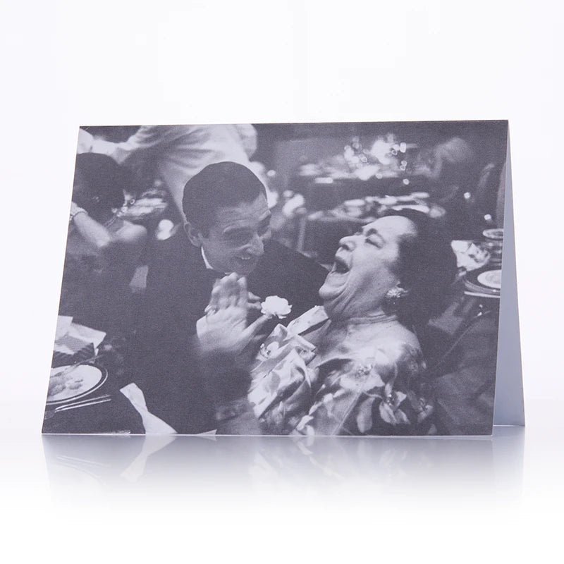 Grusskarte: Lachende Oma - Grusskarte > Neutrale Karten - Vicolo