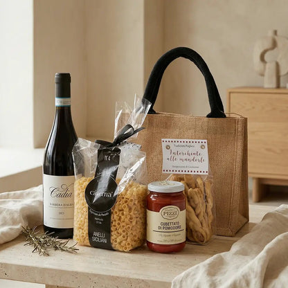 Jutetasche - Stracciatella - Themengeschenke > Jutetasche - Vicolo