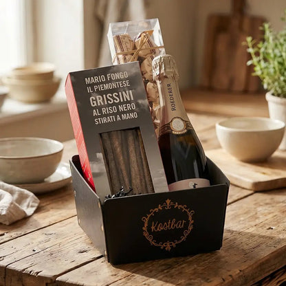 Kostbarbox - Champagner - Geschenkkorb - Vicolo