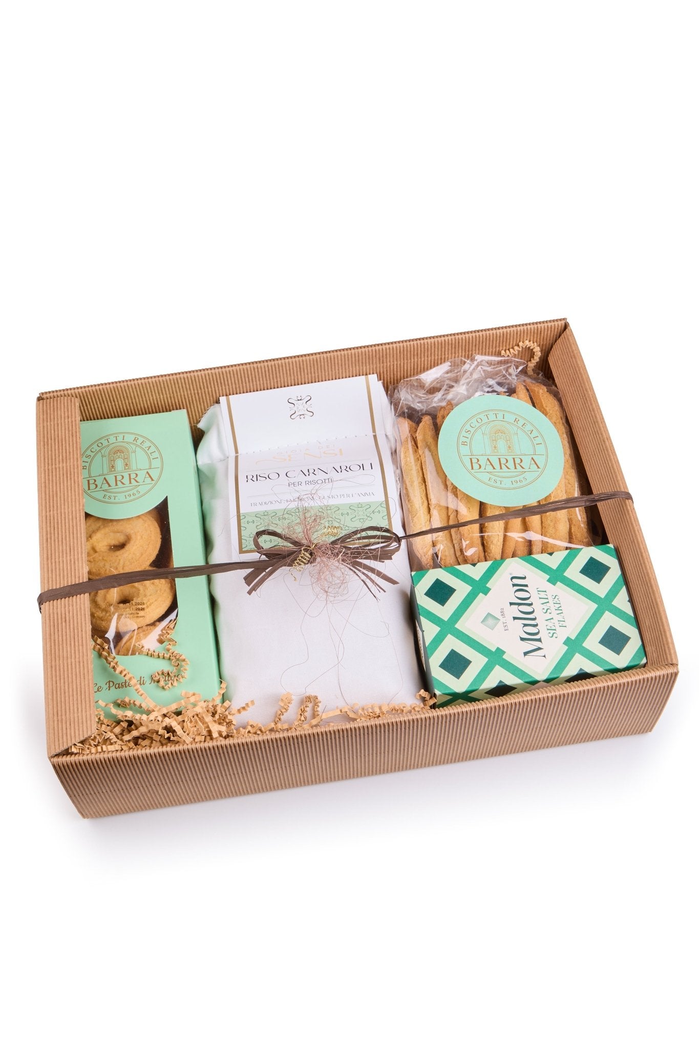 Mediterrane Genussbox – Risotto &amp; Feinkost Geschenk - Geschenkkorb - Vicolo