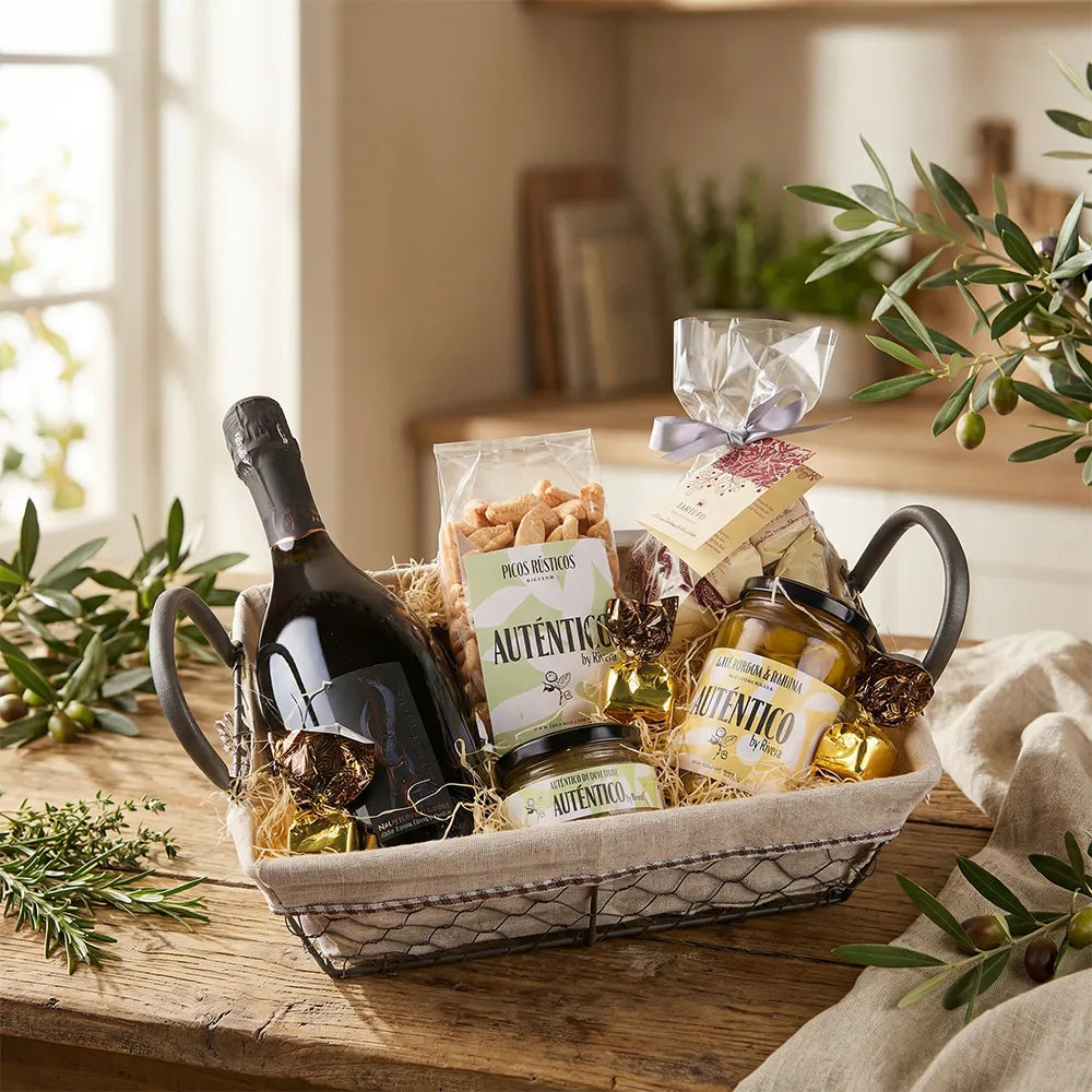 Geschenkkorb Fantastico mit Prosecco &amp; Feinkost