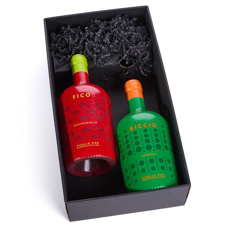 Puglia Pop - Riccio &amp; Fico - Themengeschenke > Weingeschenke - Vicolo