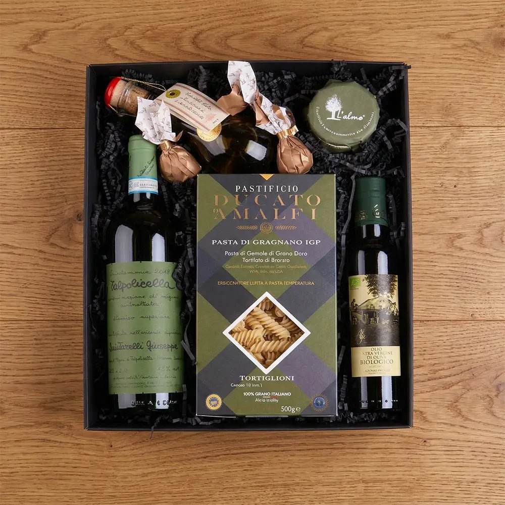 Quintarelli Geschenkset – Valpolicella Premium Rotwein - Geschenkkorb - Vicolo