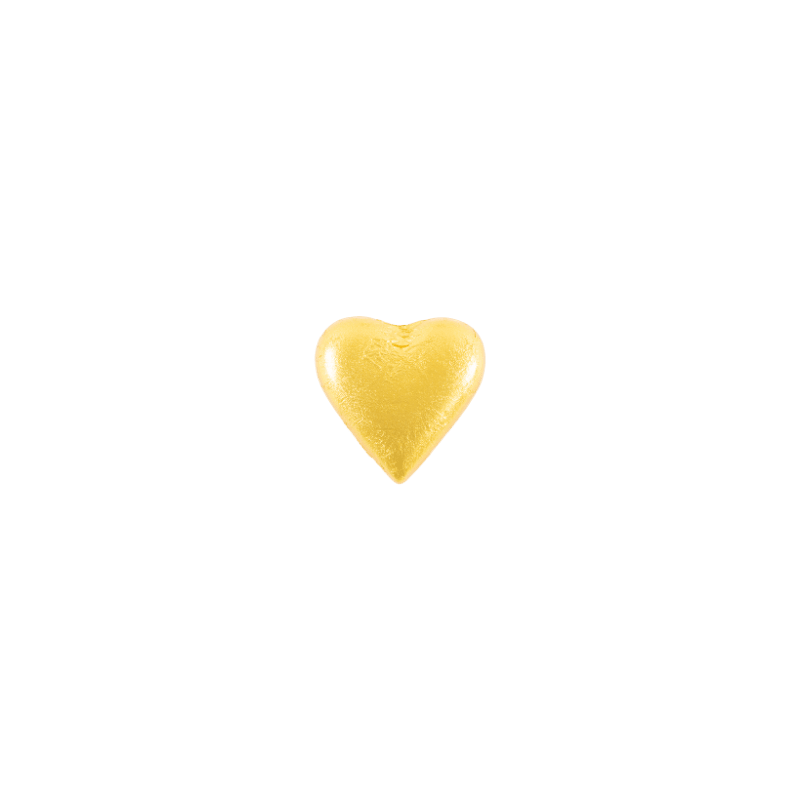 Schokoladen Herz gold - Schokolade > Schokoladen Herzen - Vicolo