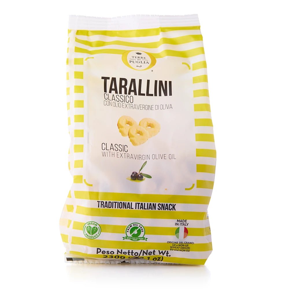 Tarallini Gelb von Terre di Puglia - Delikatessen > Salzgebäck - Vicolo